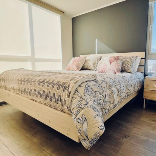 Cama RËFËL Albayalde Base Blanca