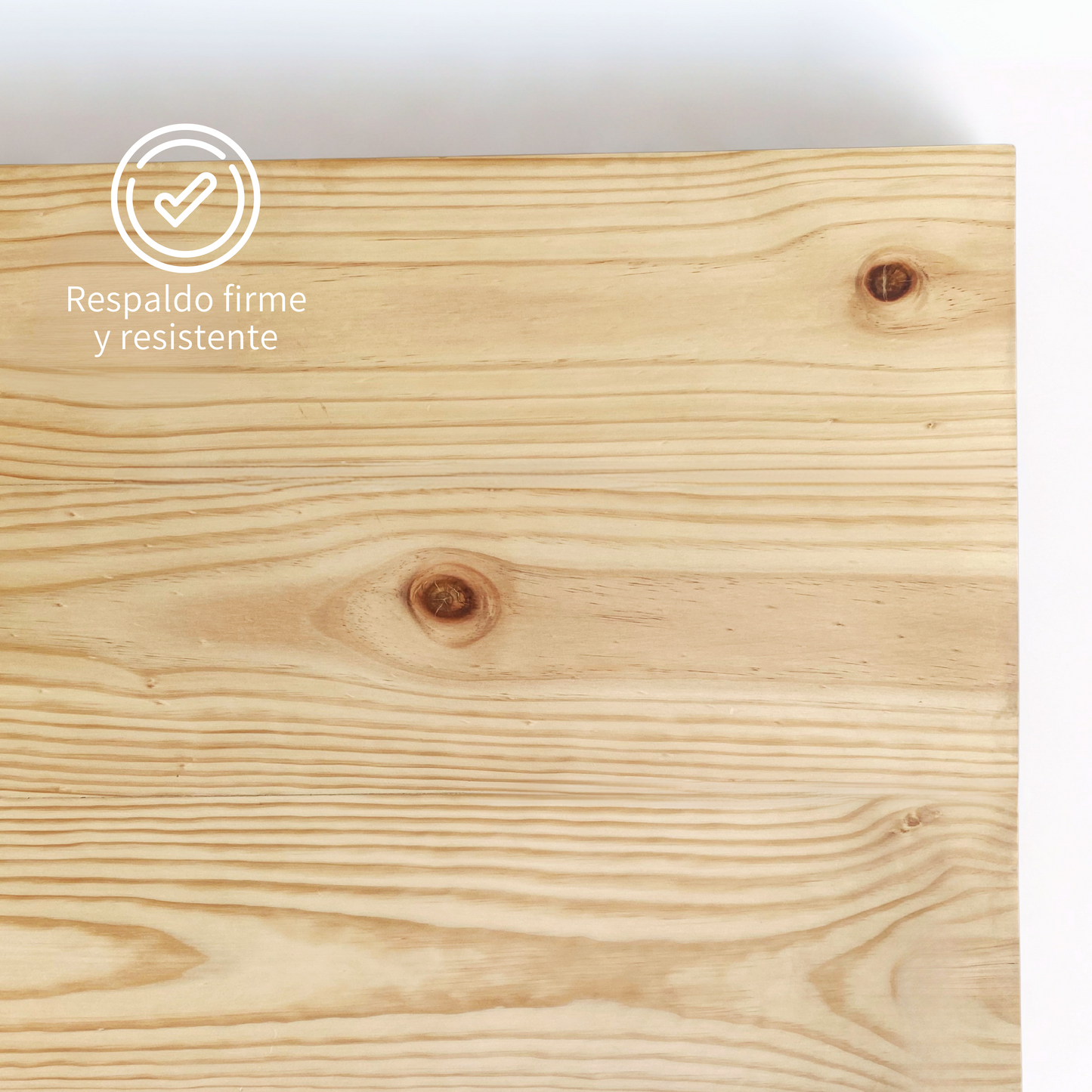 Pack Dormitorio OMI Natural - Incluye Cama + 2 Veladores