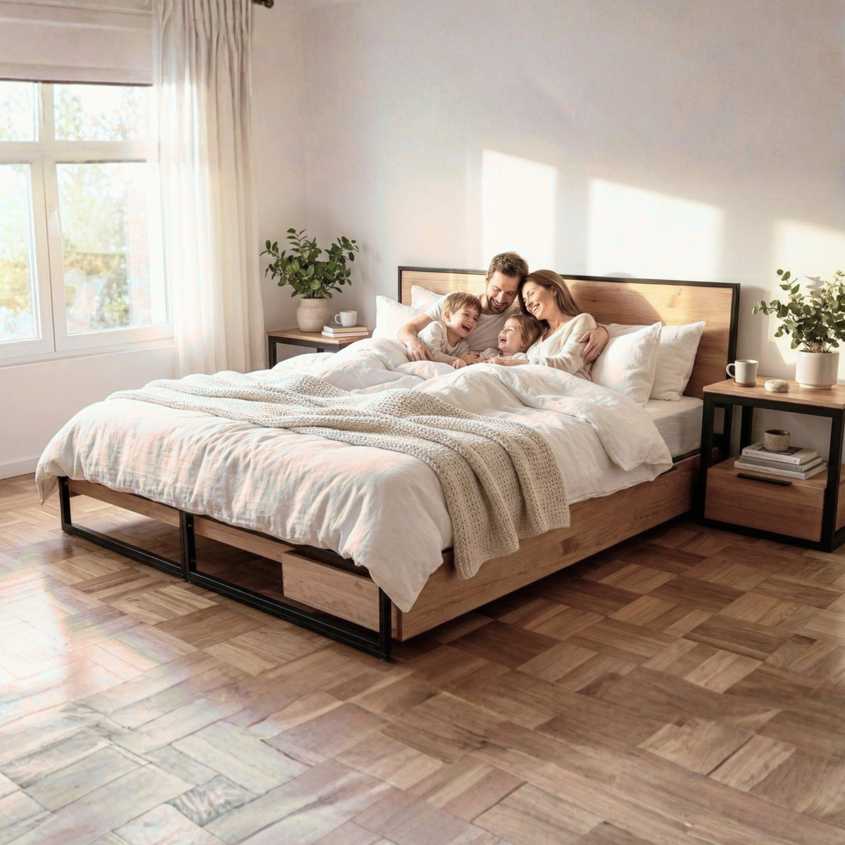 Cama ITA Castaño Suave