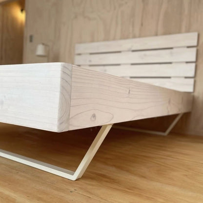 Cama RËFËL Albayalde Base Blanca