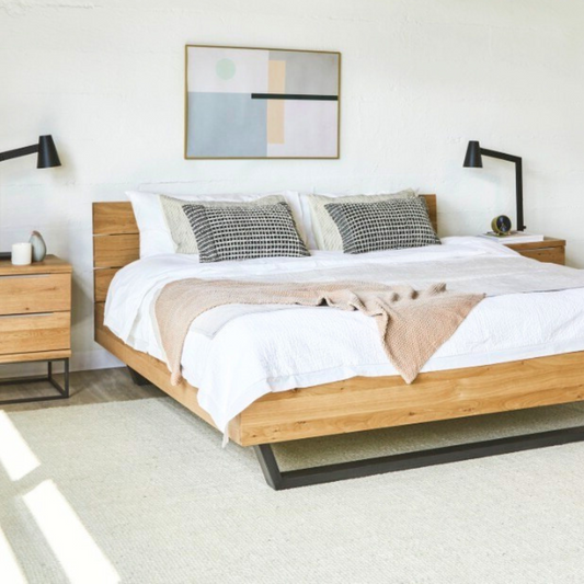 Pack Dormitorio RËFËL - Incluye Cama + 2 Veladores
