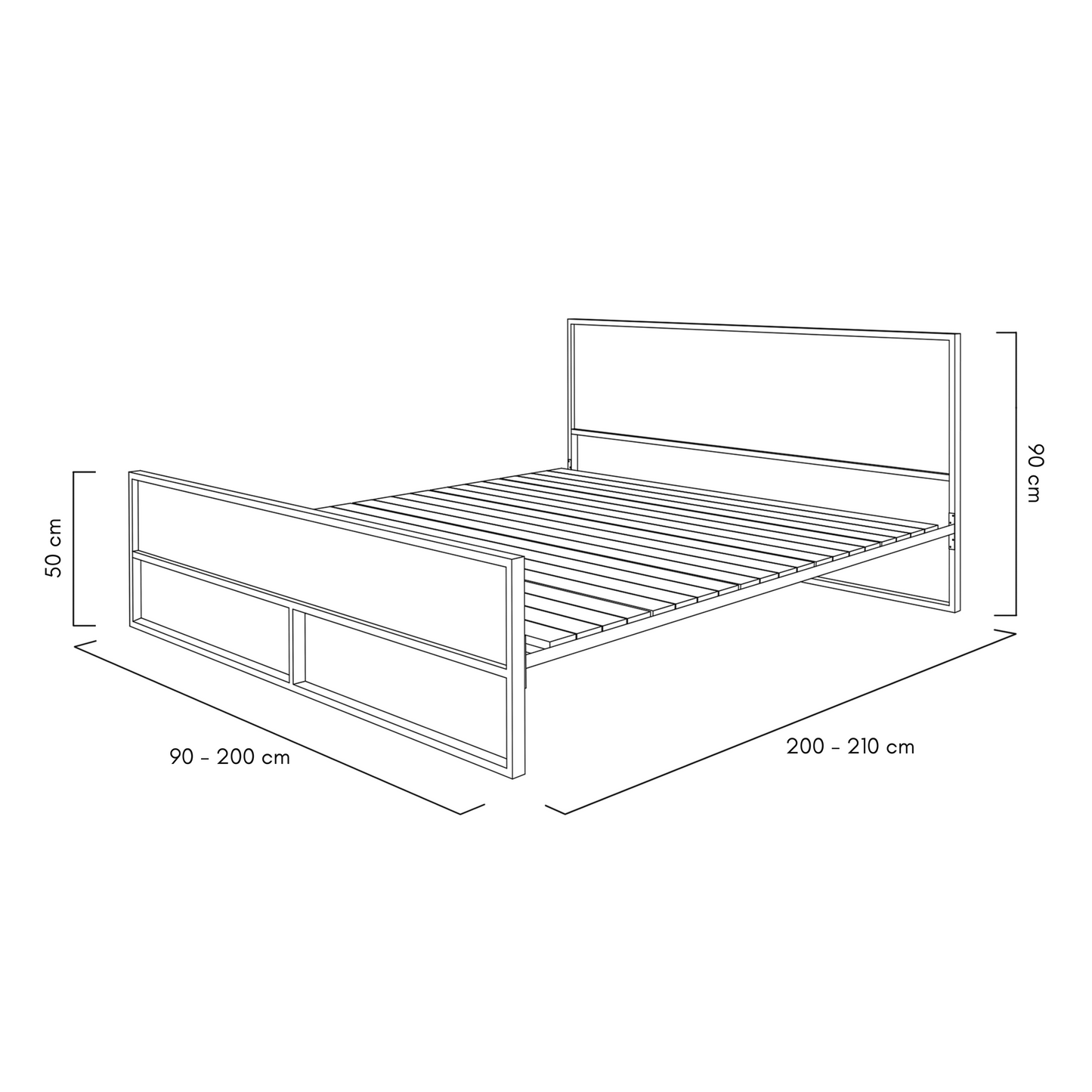 Cama ITA Miel