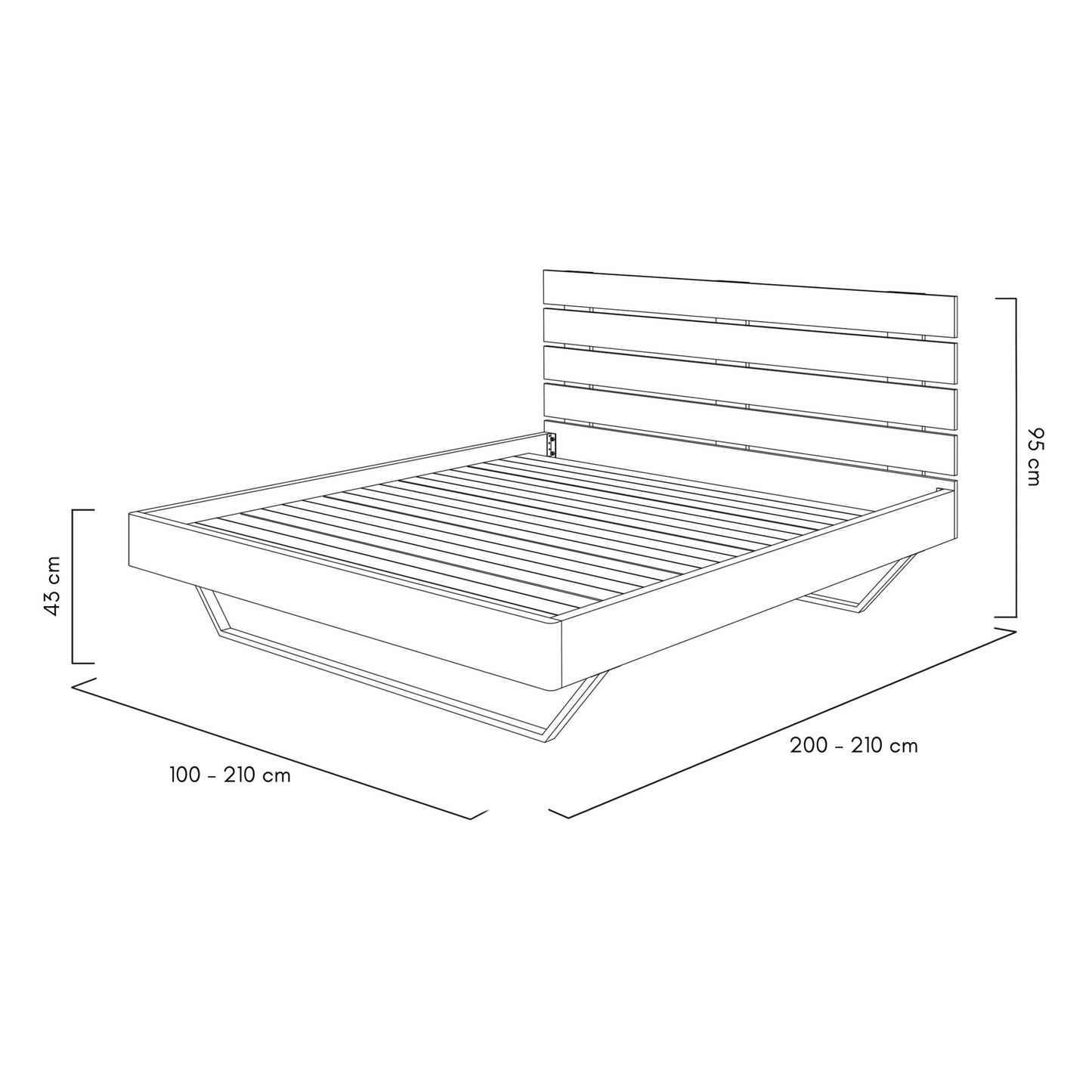 Cama RËFËL Miel