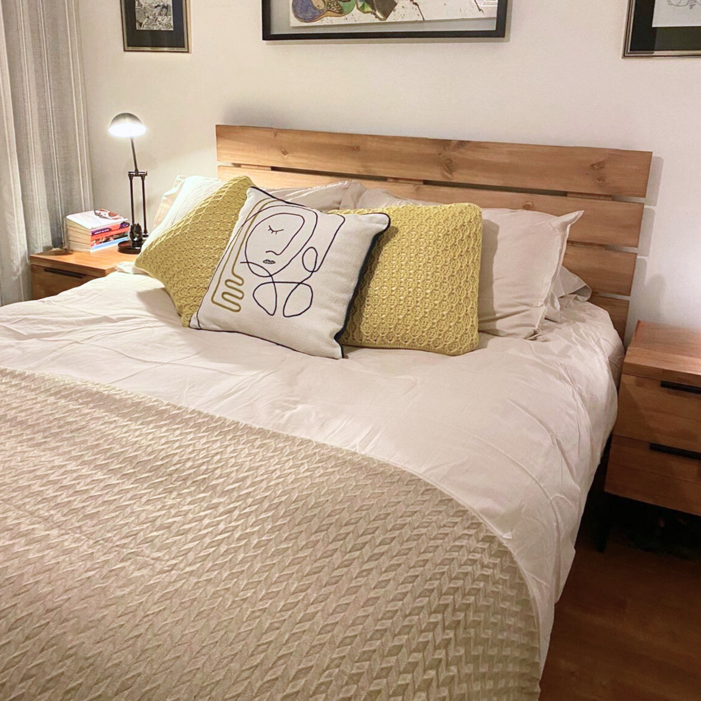 Cama RËFËL Castaño