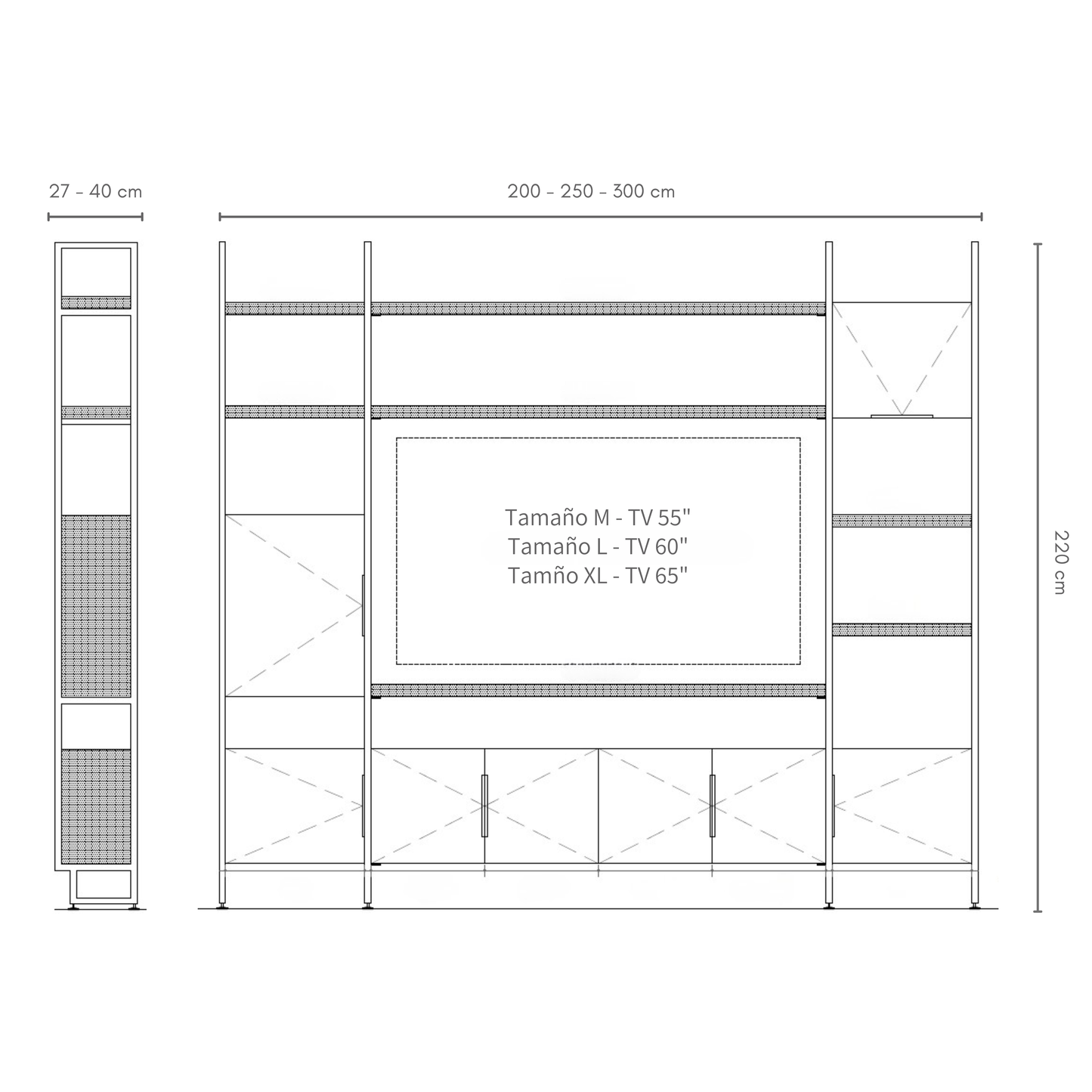 Mueble TV RËFËL
