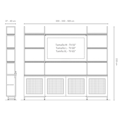 Mueble TV Sánchez