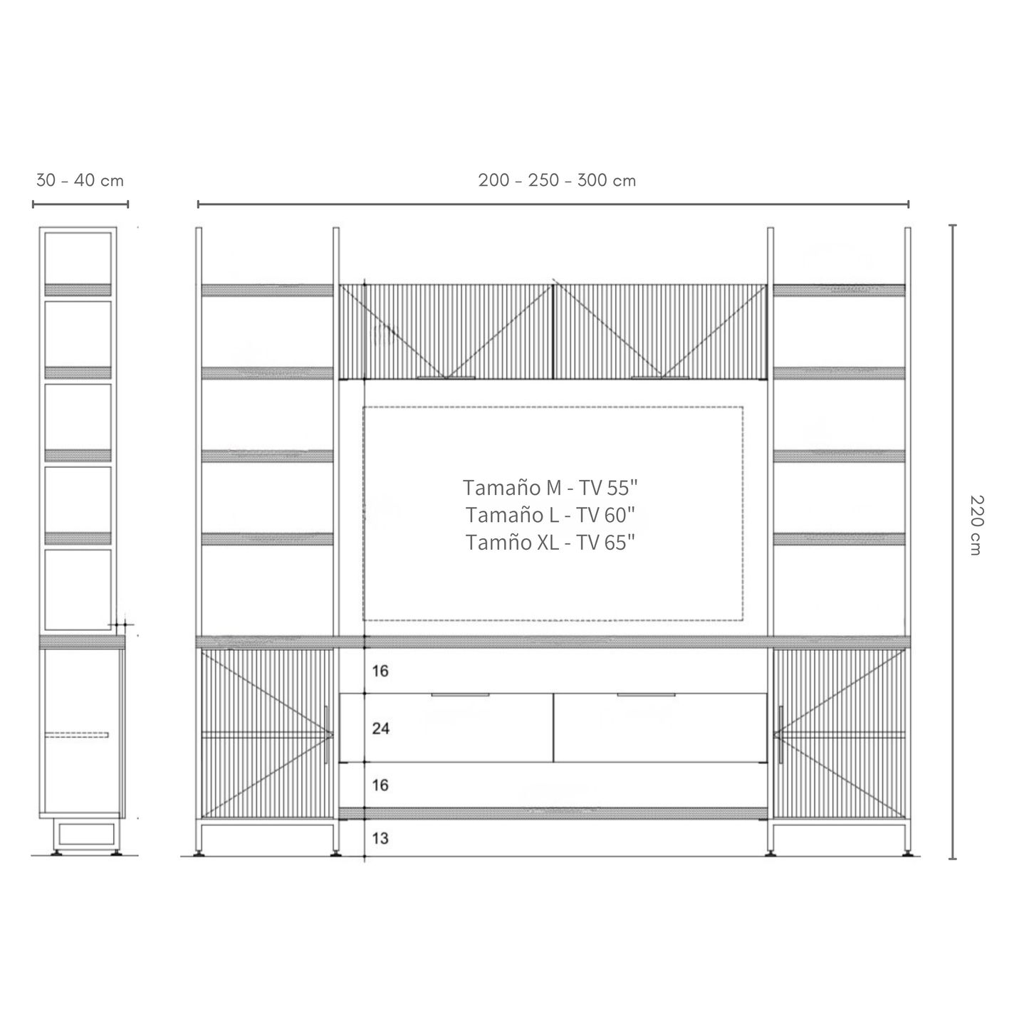 Mueble TV Callejas II