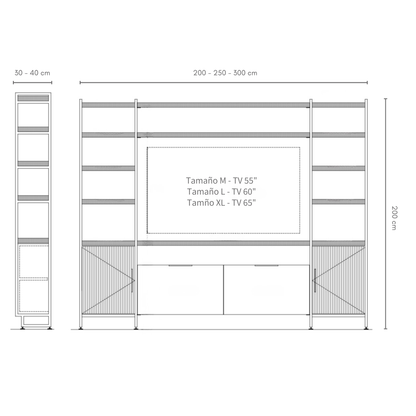 Mueble TV Callejas III